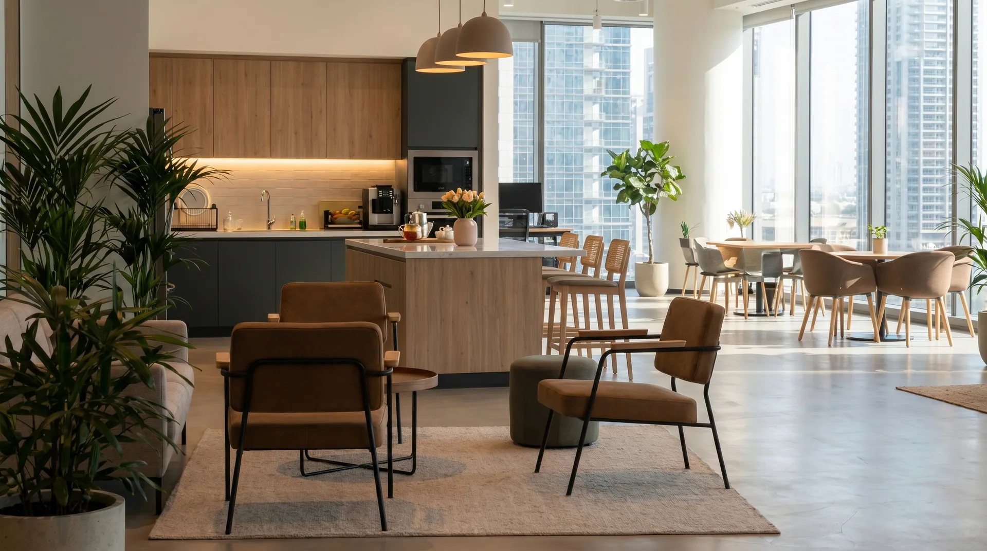 Modern business office design project image
